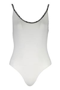 Женский купальник Karl Lagerfeld Beachwear слитный однотонный, белый