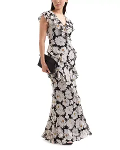 Платье Ева с цветочным принтом Phase Eight, мультиколор