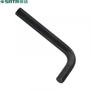 Shida SATA 84323 Ключ шестигранный черный для тяжелых условий работы, шестигранник 17 мм (2 шт.)