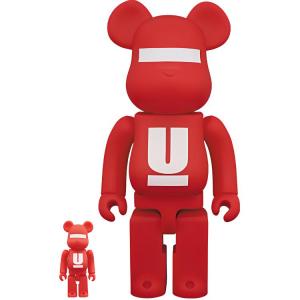 BE@RBRICK X Medicom Undercover логотип красный/белый
