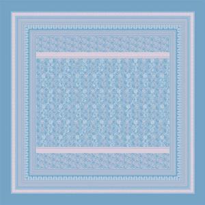 Жаккардовое покрывало Bassetti OTELLO цвет СИНИЙ B1 размер 180Х260 см