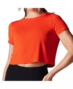 Женская футболка в рубчик Tavi, оранжевый