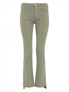 Джинсы "Halle" - облегающие - цвета хаки True Religion