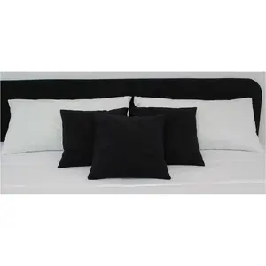 Декоративные подушки (5 шт.) Westfalia Schlafkomfort, Weiß/schwarz + unifarben