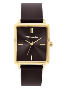 Tamaris Кварцевые часы темно-коричневого/золотого цвета