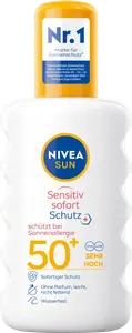Спрей для защиты от солнца немедленная защита SPF 50+ 200 мл NIVEA