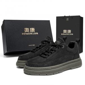 Ботинки Dunk Series Work Boots Men's Exclusive Box AOKANG, Black Brown[Standard Sports Shoe Size]