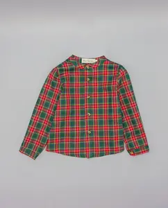 Детская рубашка с воротником-стойкой Fina Ejerique, мультиколор