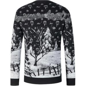 KARL LAGERFELD Вязаный свитер мужской KARL LAGERFELD/Karl Lagerfeld Jeans, черный