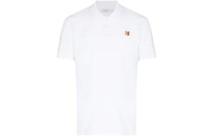 Maison Kitsune Белая поло для мужчин
