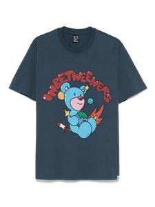 Футболка из хлопка с графическим принтом INBETWEENERS, синий