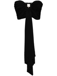 Топ с драпировкой Christopher Esber