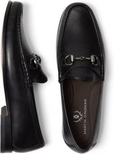 Лоферы Addison Horse Bit Martin Dingman, черный