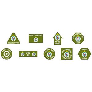 Аксессуары Battlefront Miniatures Flames of War: Vietnam - ANZAC (NZ) Token Set