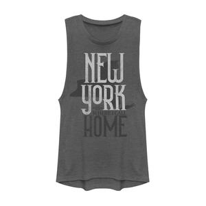 Майка с графическим рисунком для юниоров «Нью-Йорк — это то место, где я называю дом»