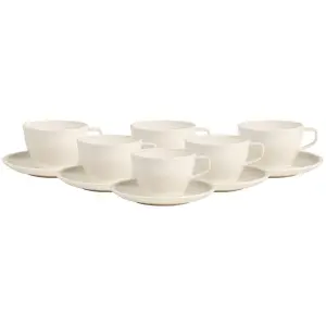 Набор café au lait artesano original 12 предметов Villeroy & Boch, белый