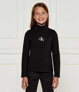 Водолазка детская Calvin Klein Jeans из органического хлопка, черный