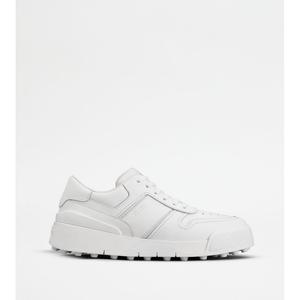 Tod's кожаные кроссовки, белый