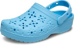 Унисекс сабо Crocs Classic с цветочным принтом, Tinted Glass