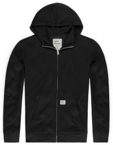 Толстовка Vintage Industries Cruz на молнии, черная