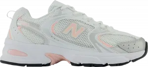 Кроссовки New Balance 530 'White Light Pink', белый