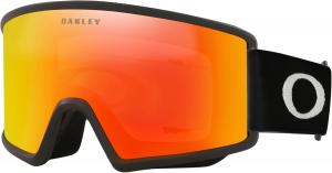 Маленькие зимние очки Oakley Target Line, Matte Black Strap/Fire Iridium Lens