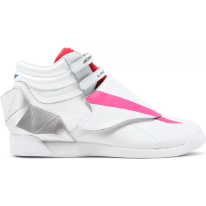 Кроссовки power rangers x wmns freestyle high 'pterodactyl zord' Reebok, белый