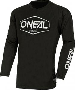 Джерси Oneal Element Cotton Hexx V.22 молодежный мотокросс, черный/белый