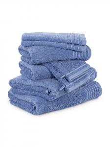 Möve Новый классический набор из 8 полотенец василькового цвета