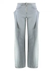 Джинсы на пуговицах Les Filles D'Eva, серый