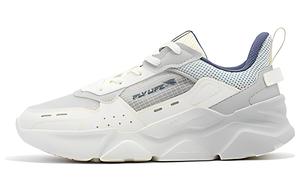 Кроссовки Lifestyle женские с низким верхом серый/белый 361°