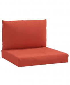 Подушка для поддона, меланжевая красная, 100% полиэстер, средний размер vidaXL, Red