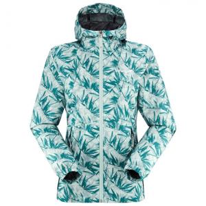 Куртка для похода, куртка Access Jacket, сланцево-серая, с сланцевым принтом - L Lafuma