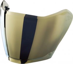 AGV city 20-1 irides visor, Iridium Gold