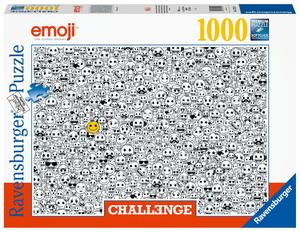 Ravensburger, пазл, Challenge, Emoji, 1000 шт.