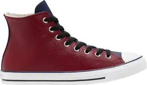Кроссовки Converse Chuck Taylor All Star High Seasonal Colorblock - Team Red Obsidian, красный