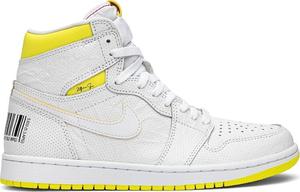 Кроссовки Air Jordan 1 Retro High OG First Class Flight, белый