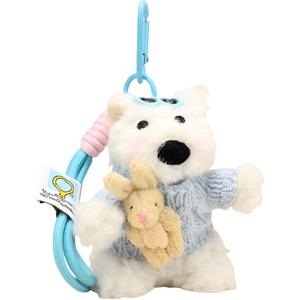 Плюшевый талисман Scruffy West Highland Terrier 11 см высота Whoops