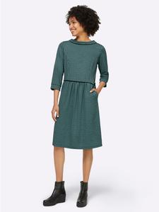 Платье из джерси черного цвета с рисунком океана Heine