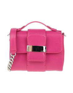 Сумка через плечо Sergio Rossi, фуксия