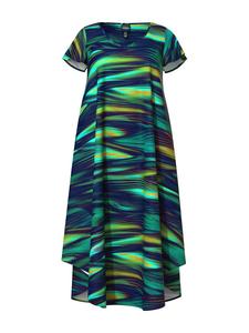 Платье до колена Ulla Popken, темно-синий