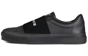 Givenchy Мужские низкие стильные скейтбордистские кроссовки City Sport, черный