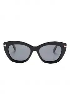 Солнцезащитные очки «кошачий глаз» TOM FORD Eyewear, черный