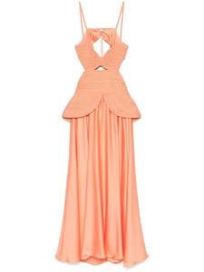 PatBO платье макси Sunset, оранжевый