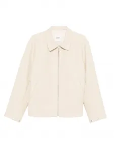 Куртка с карманом на молнии Sandro, бежевый