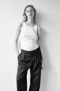 2 пары топов для мамы H&M, белый