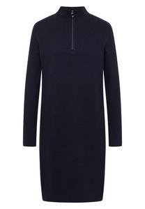 Вязаное платье CECIL, темно-синий