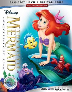 Диск Blu-ray Little Mermaid [1989] (Anniversary Edition) (BLU+DVD)