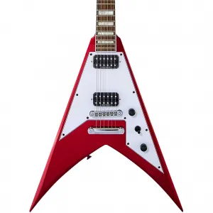 Электрогитара Jackson X Series Signature Scott Ian King V KVXT в цвете Candy Apple Red