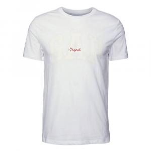 Футболка Gap Logo Arch, белый